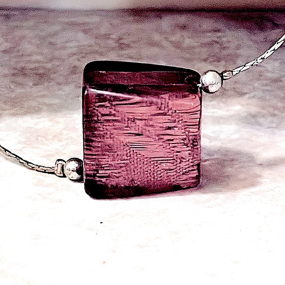 Iridescent Illusion 3 Strand Vintage Necklace - Picture 11 of 13